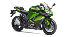 New 2017 KAWASAKI NINJA 1000 ABS CANDY LIME GREEN / METALLIC CARBON GRAY Modern aggressive styling with sharp and edgy lines makes it unmistakably Ninja. The ultimate sport tourer infused with superbike technology makes it the Ninja 1000 ABS motorcycle. From the daily urban commute to back roads and 2-up touring, the Ninja 1000 ABS offers open-class thrills, everyday comfort and enhanced touring performance.